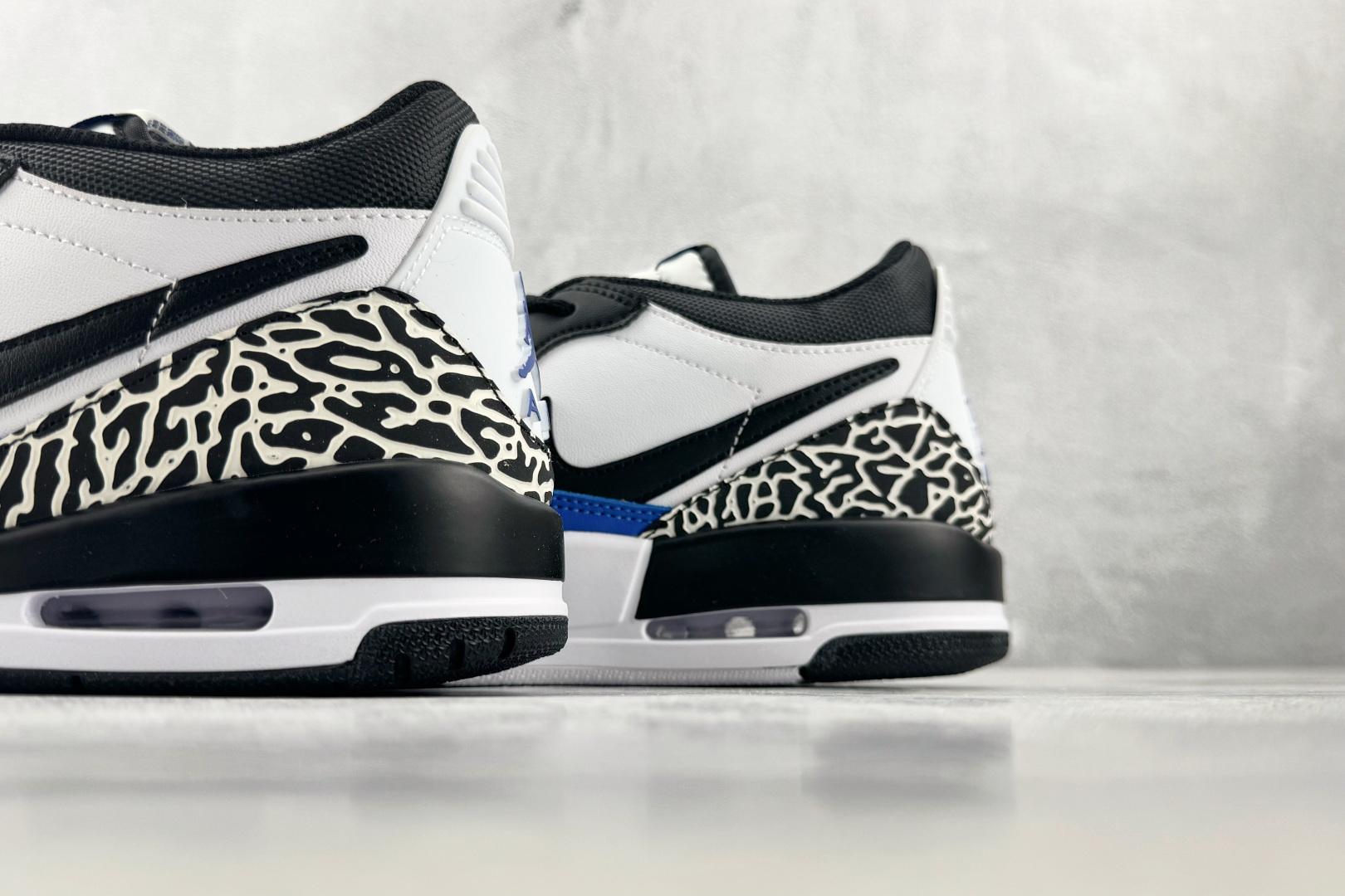 乔丹Jordan Legacy 312 白黑蓝 纯原版本 实拍图 8