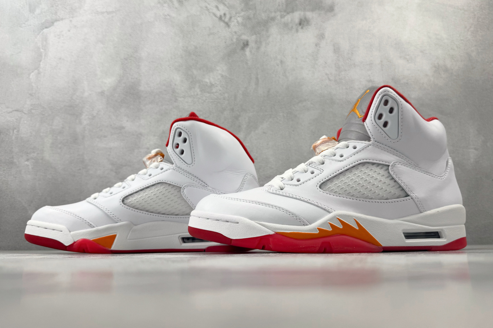 乔丹Jordan Air Jordan 5 “Sunset”AJ5白色男子高帮文化篮球鞋纯原版本 货号:IV5678-102