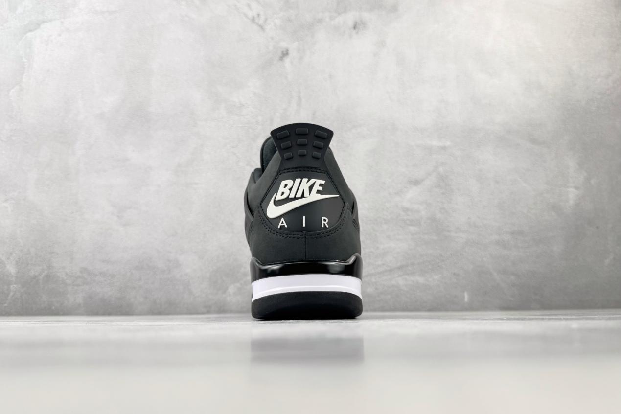 乔丹Nigel Sylvester x Jordan Air Jordan 4 Retro OG SP AJ4黑色低帮男子文化篮球鞋纯原版本 货号：HF4340-001