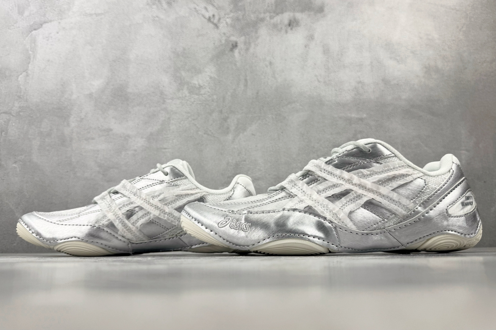 ASICS × empty behavior Hypersync 联名款 银灰色纯原版本 货号：1203B146-100