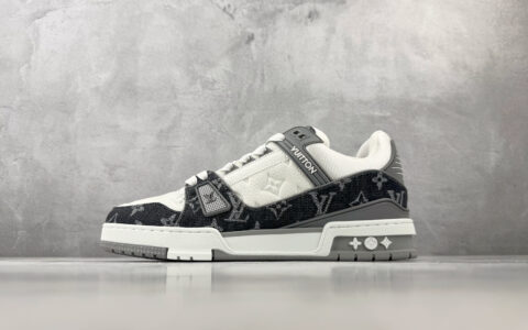 LOUIS VUITTON Trainer 灰白色 纯原版本 货号：1ADH2W
