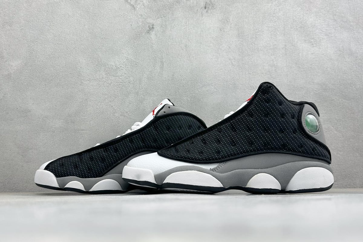乔丹 Air Jordan 13 XIII Retro"Wolf Grey"迈克尔·乔丹AJ13代复古中帮文化休闲运动篮球鞋-实拍图5