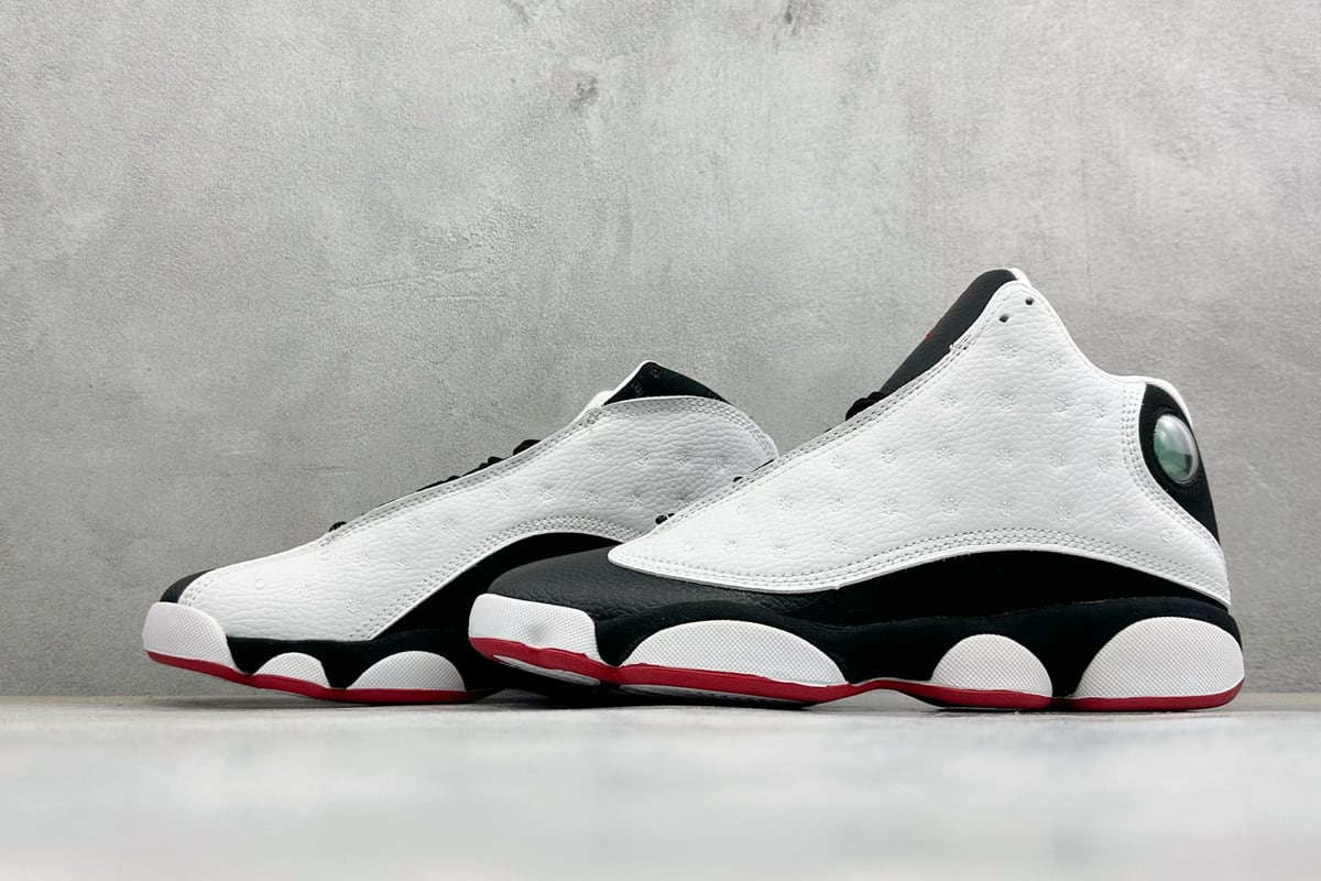 乔丹 Air Jordan 13 XIII Retro"Wolf Grey"迈克尔·乔丹AJ13代复古中帮文化休闲运动篮球鞋-实拍图5