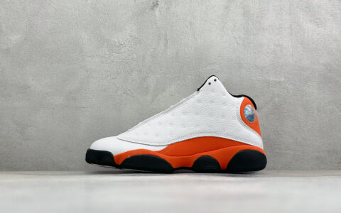 乔丹 Air Jordan 13 XIII Retro"Wolf Grey"迈克尔·乔丹白银橙AJ13代复古中帮文化休闲运动篮球鞋纯原版本 货号：414571-108