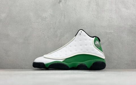 乔丹 Air Jordan 13 XIII Retro”Wolf Grey”迈克尔·乔丹白银绿AJ13代复古中帮文化休闲运动篮球鞋纯原版本 货号：414571-113