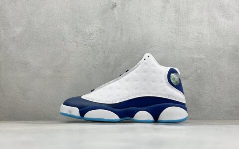 乔丹 Air Jordan 13 XIII Retro”Wolf Grey”迈克尔·乔丹白银蓝AJ13代复古中帮文化休闲运动篮球鞋纯原版本 货号：414571-144