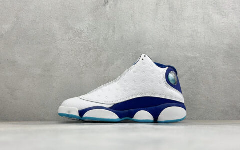 乔丹 Air Jordan 13 XIII Retro 乔丹白蓝灰AJ13代复古中帮文化休闲运动篮球鞋纯原版本 货号：414571-144
