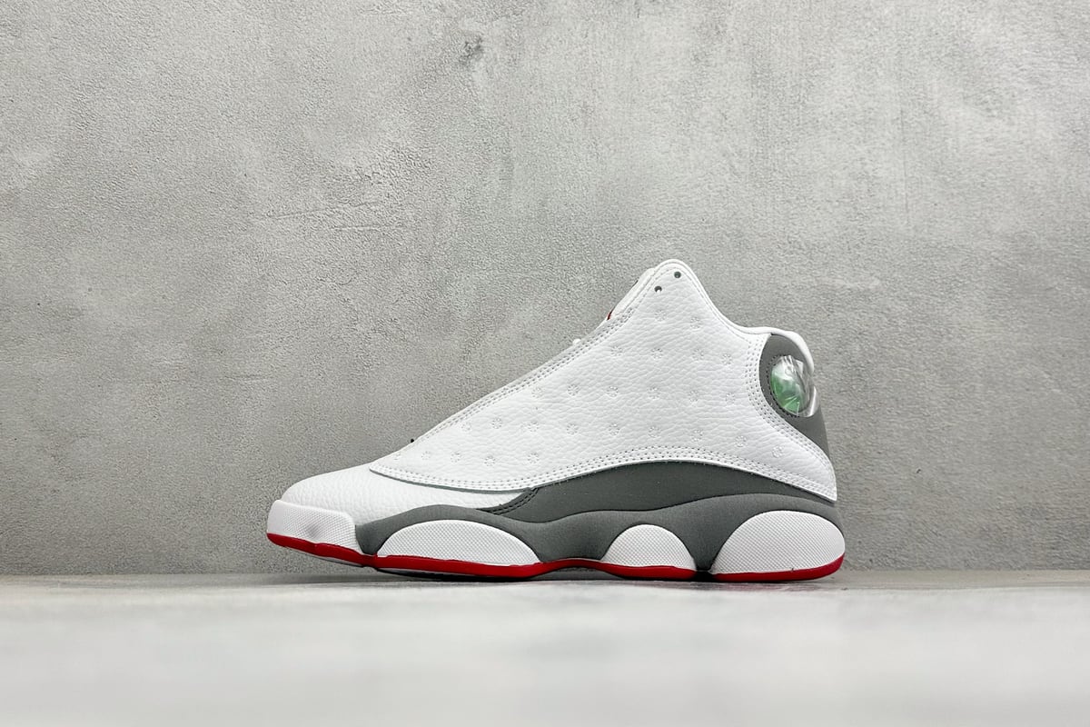 乔丹 Air Jordan 13 XIII Retro"Wolf Grey"迈克尔·乔丹AJ13代复古中帮文化休闲运动篮球鞋-实拍图1