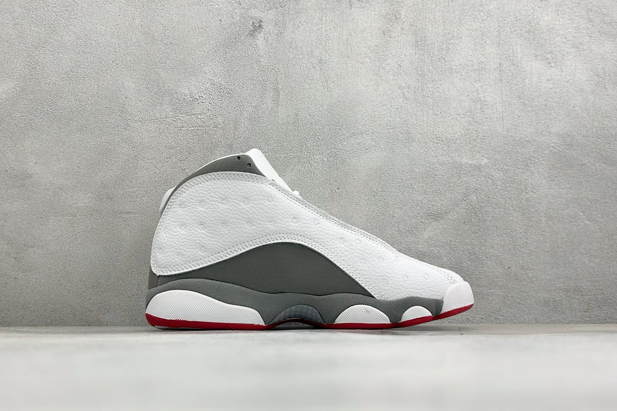 乔丹 Air Jordan 13 XIII Retro"Wolf Grey"迈克尔·乔丹AJ13代复古中帮文化休闲运动篮球鞋-实拍图2