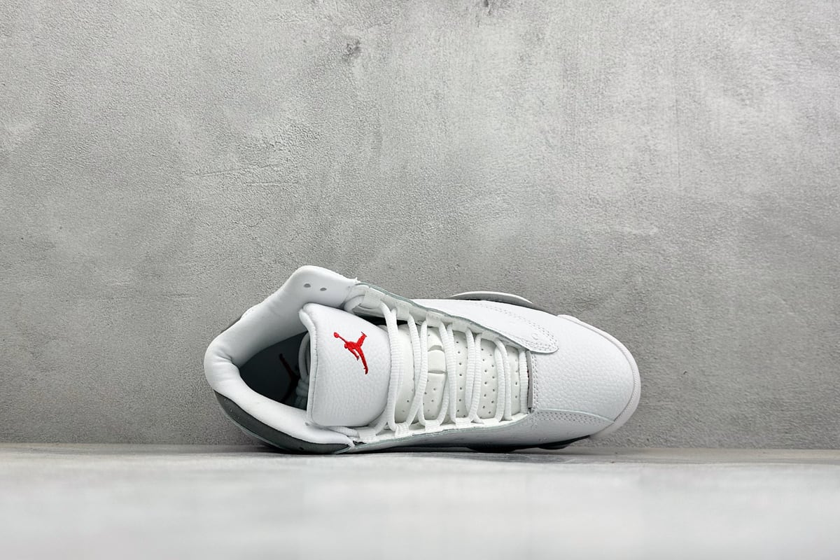 乔丹 Air Jordan 13 XIII Retro"Wolf Grey"迈克尔·乔丹AJ13代复古中帮文化休闲运动篮球鞋-实拍图3