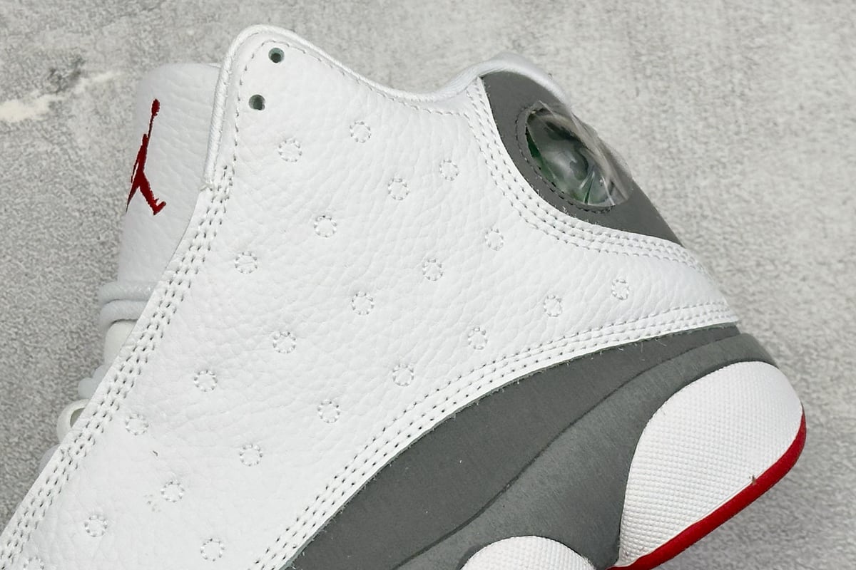 乔丹 Air Jordan 13 XIII Retro"Wolf Grey"迈克尔·乔丹AJ13代复古中帮文化休闲运动篮球鞋-实拍图9