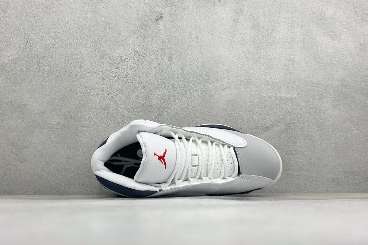 乔丹 Air Jordan 13 XIII Retro"Wolf Grey"迈克尔·乔丹AJ13代复古中帮文化休闲运动篮球鞋-实拍图3