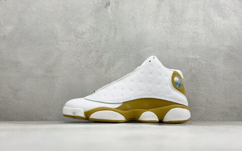 乔丹 Air Jordan 13 XIII Retro"Wolf Grey"迈克尔·乔丹白银黄AJ13代复古中帮文化休闲运动篮球鞋纯原版本 货号：414571-171