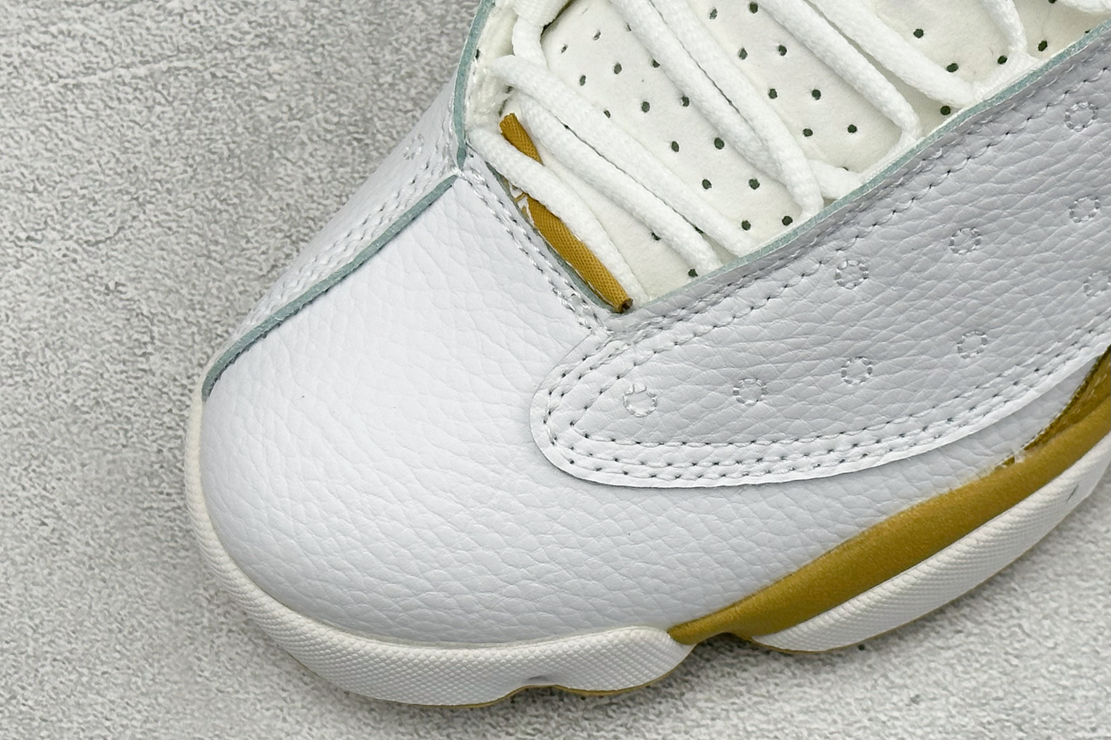 乔丹 Air Jordan 13 XIII Retro"Wolf Grey"迈克尔·乔丹AJ13代复古中帮文化休闲运动篮球鞋-实拍图7