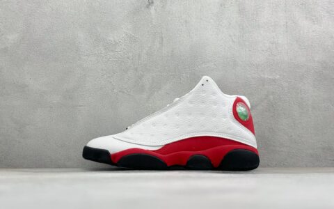乔丹 Air Jordan 13 XIII Retro"Wolf Grey"迈克尔·乔丹白银红AJ13代复古中帮文化休闲运动篮球鞋纯原版本 货号：414572-102