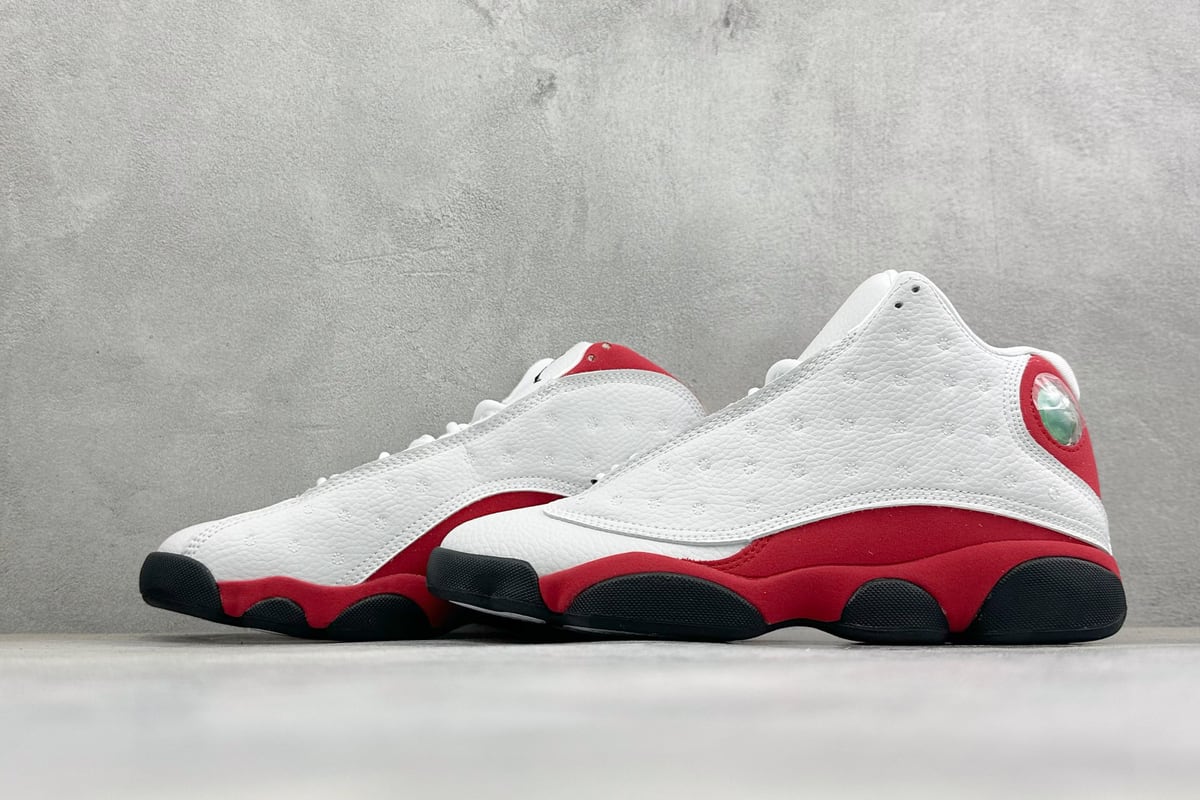 乔丹 Air Jordan 13 XIII Retro"Wolf Grey"迈克尔·乔丹AJ13代复古中帮文化休闲运动篮球鞋-实拍图5