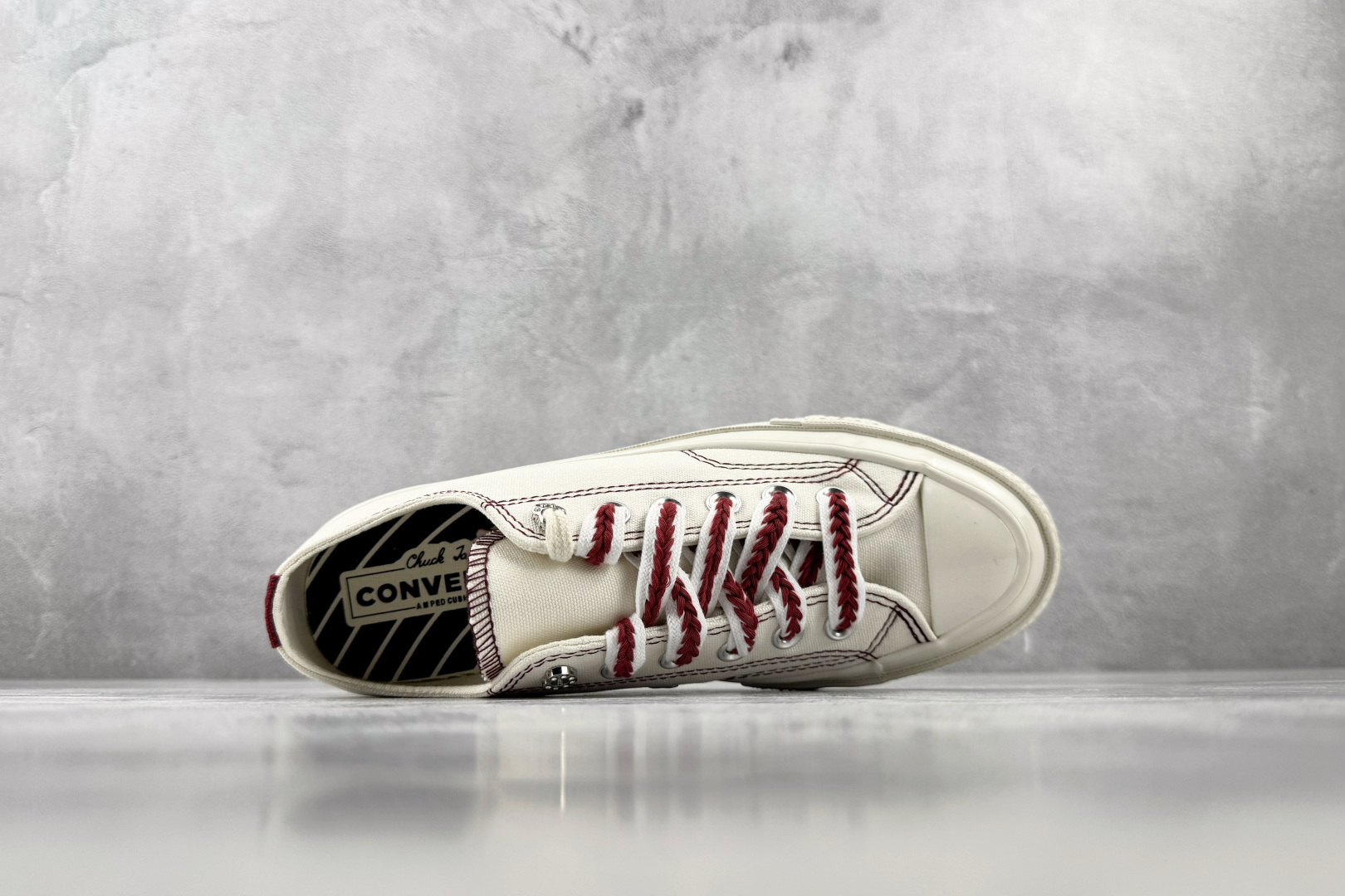 匡威 Converse CHUCK 70 X 米红-实拍图3
