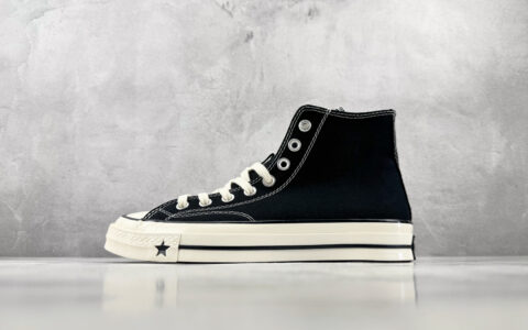 Converse CHUCK 70X 黑色 纯原版本 货号：A24225C