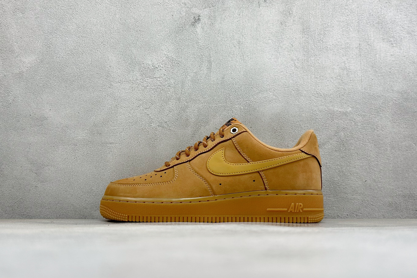 耐克Nike Air Force 1'07 WB AF1 小麦色 空军一号低帮板鞋-实拍图1