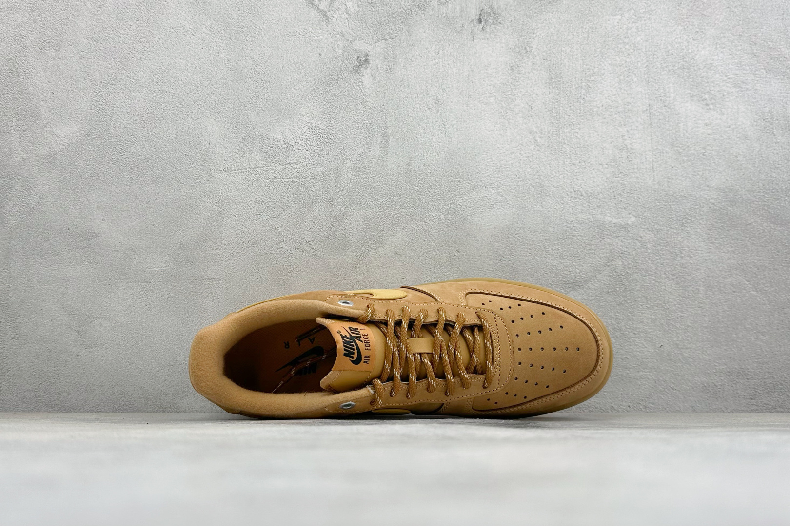 耐克Nike Air Force 1'07 WB AF1 小麦色 空军一号低帮板鞋-实拍图3