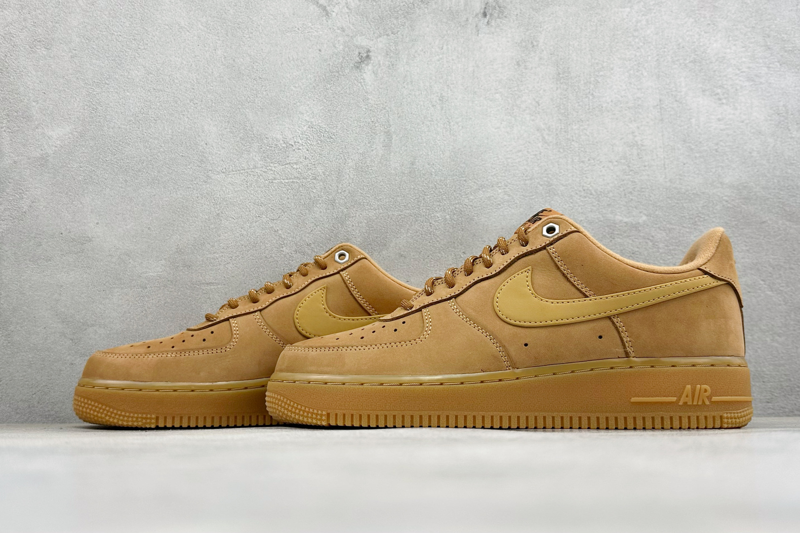耐克Nike Air Force 1'07 WB AF1 小麦色 空军一号低帮板鞋-实拍图5
