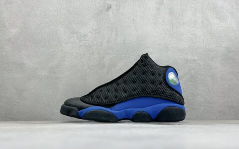 乔丹 Air Jordan 13 XIII Retro”Wolf Grey”迈克尔·乔丹银蓝黑AJ13代复古中帮文化休闲运动篮球鞋纯原版本 货号：DJ5982-041