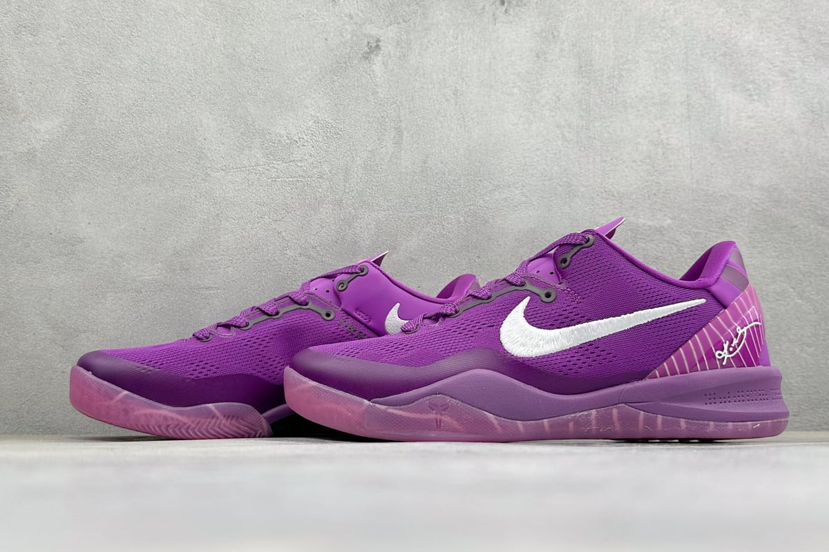 耐克 Nike KOBE VIII PROTRO VIII 科比8代实战运动低帮文化篮球鞋 鞋头和鞋舌采用透气运动网布制成-实拍图5