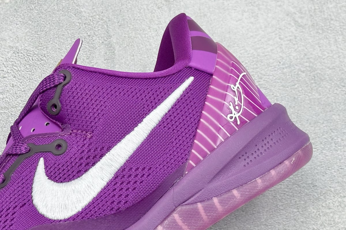 耐克 Nike KOBE VIII PROTRO VIII 科比8代实战运动低帮文化篮球鞋 鞋头和鞋舌采用透气运动网布制成-实拍图9