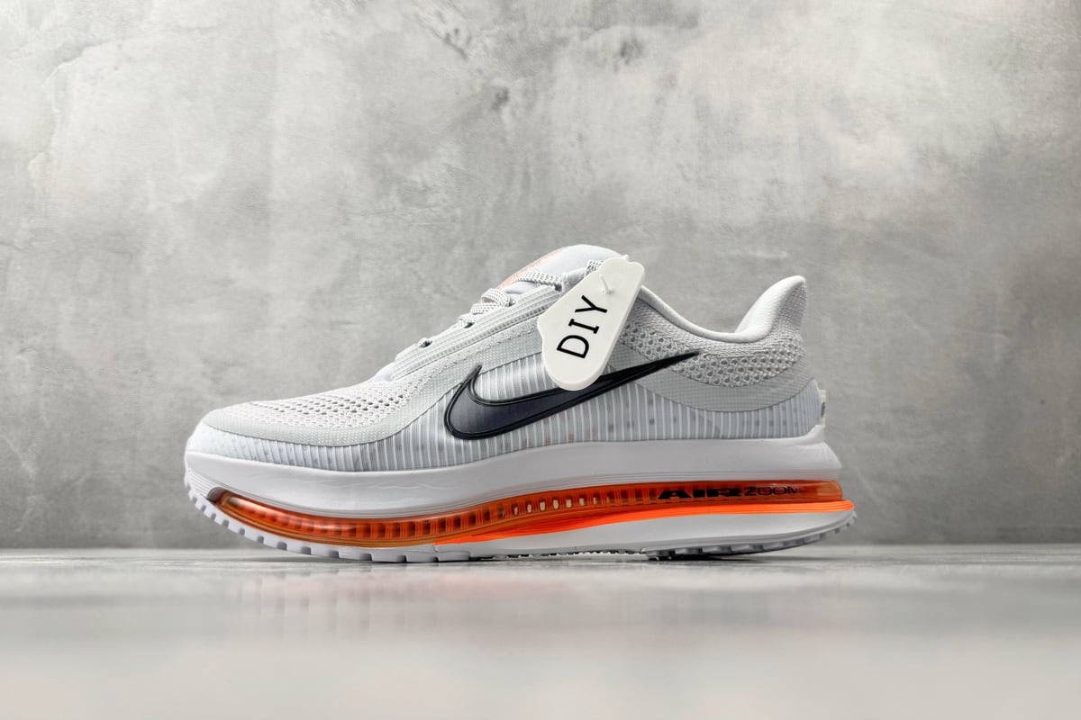 耐克 Nike Pegasus Premium 灰白橙-实拍图1