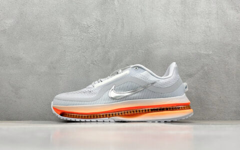 耐克 Nike Air Zoom Pegasus Premium 耐克白银橙网面全掌气垫缓震跑鞋 纯原版本 货号：HQ2592-002