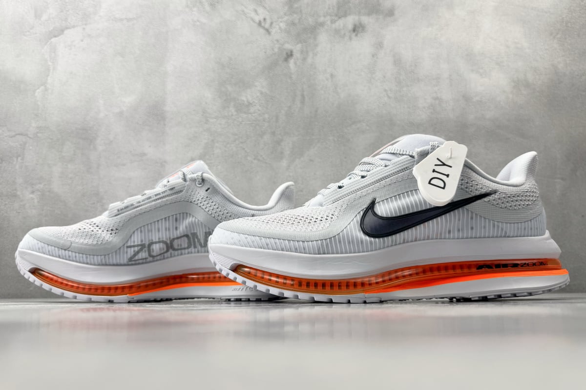 耐克 Nike Pegasus Premium 灰白橙-实拍图5