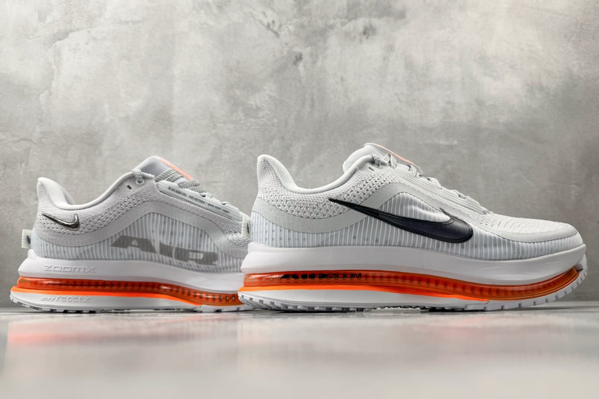 耐克 Nike Pegasus Premium 灰白橙-实拍图6