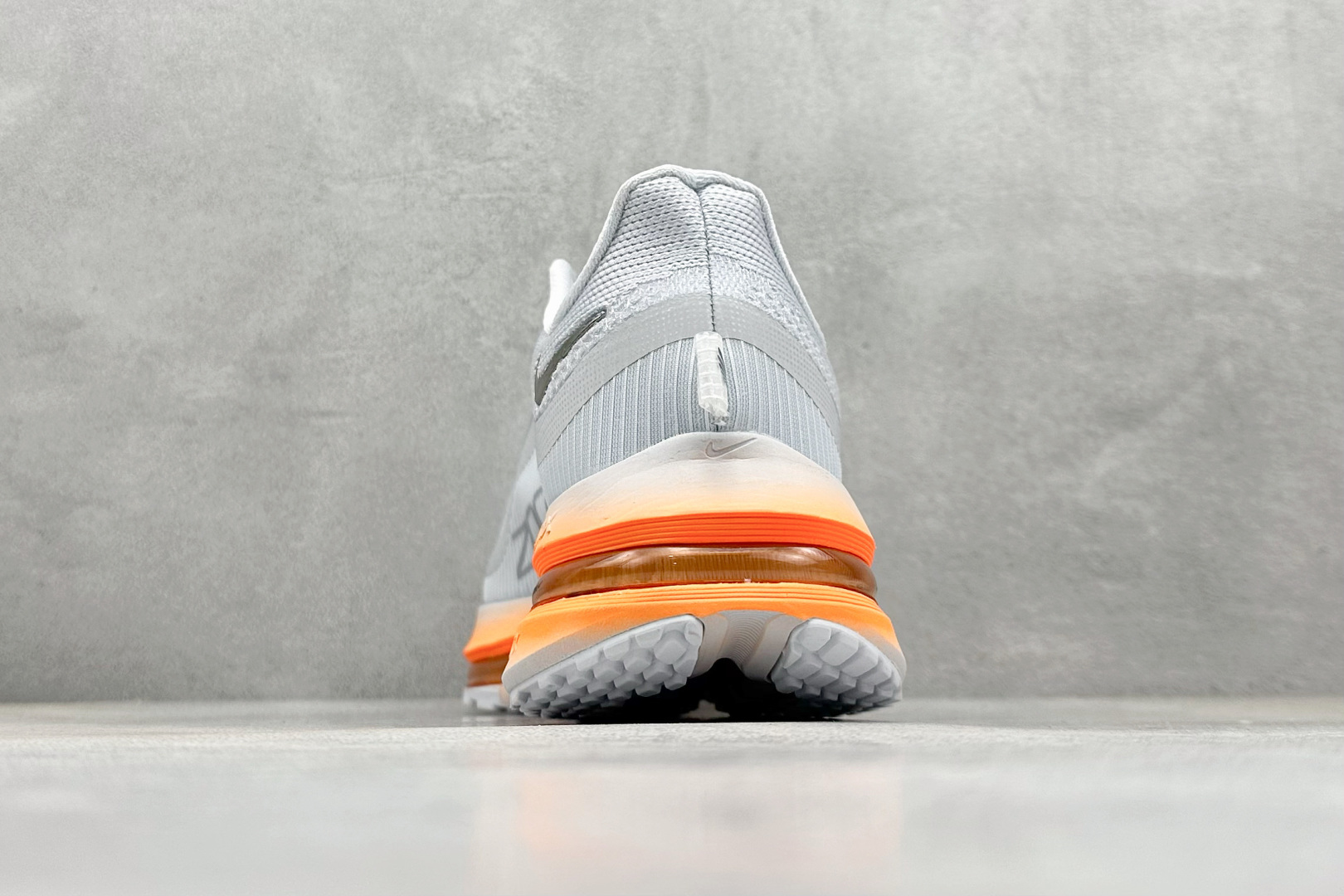 耐克 Nike Air Zoom Pegasus Premium 耐克白银橙网面全掌气垫缓震跑鞋-实拍图6