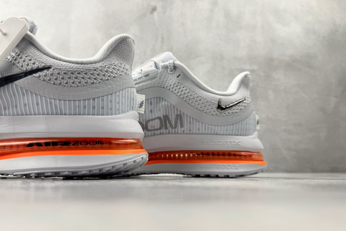 耐克 Nike Pegasus Premium 灰白橙-实拍图8