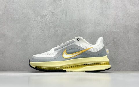 耐克 Nike Air Zoom Pegasus Premium 耐克白银黄网面全掌气垫缓震跑鞋纯原版本 货号：HQ2592-010