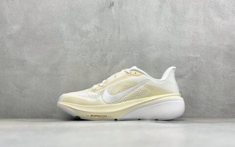 耐克 Nike Air Zoom Pegasus 42 耐克米银黄网面透气轻便耐磨跑鞋纯原版本 货号：IB1881-106