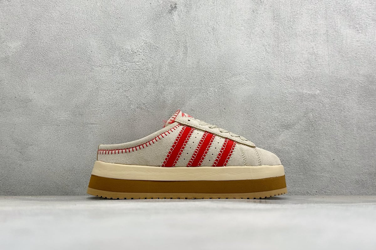 阿迪达斯 Adidas CAMPUS 00s WTR LO W 阿迪系列面包风经典复古低帮百搭休闲半拖-实拍图2