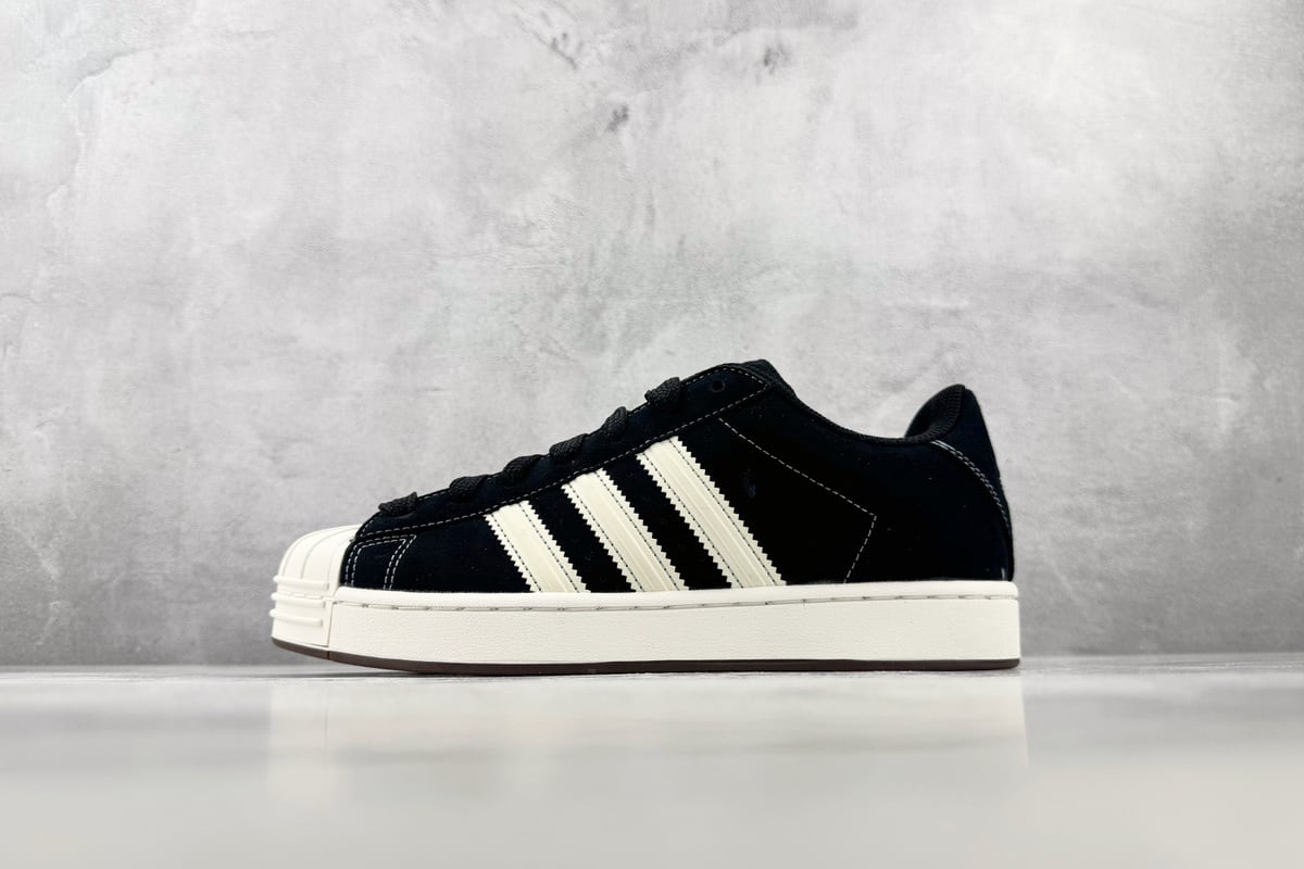 阿迪达斯 Adidas originals Superstar ST 黑白-实拍图1