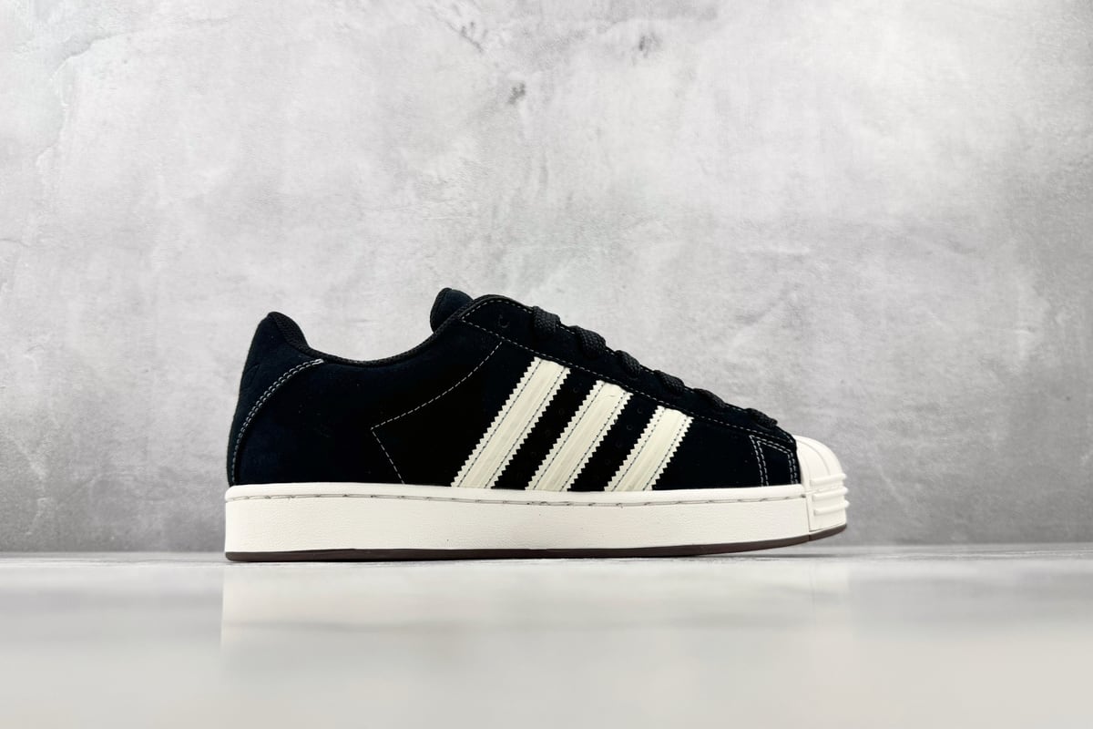 阿迪达斯 Adidas originals Superstar ST 黑白-实拍图2