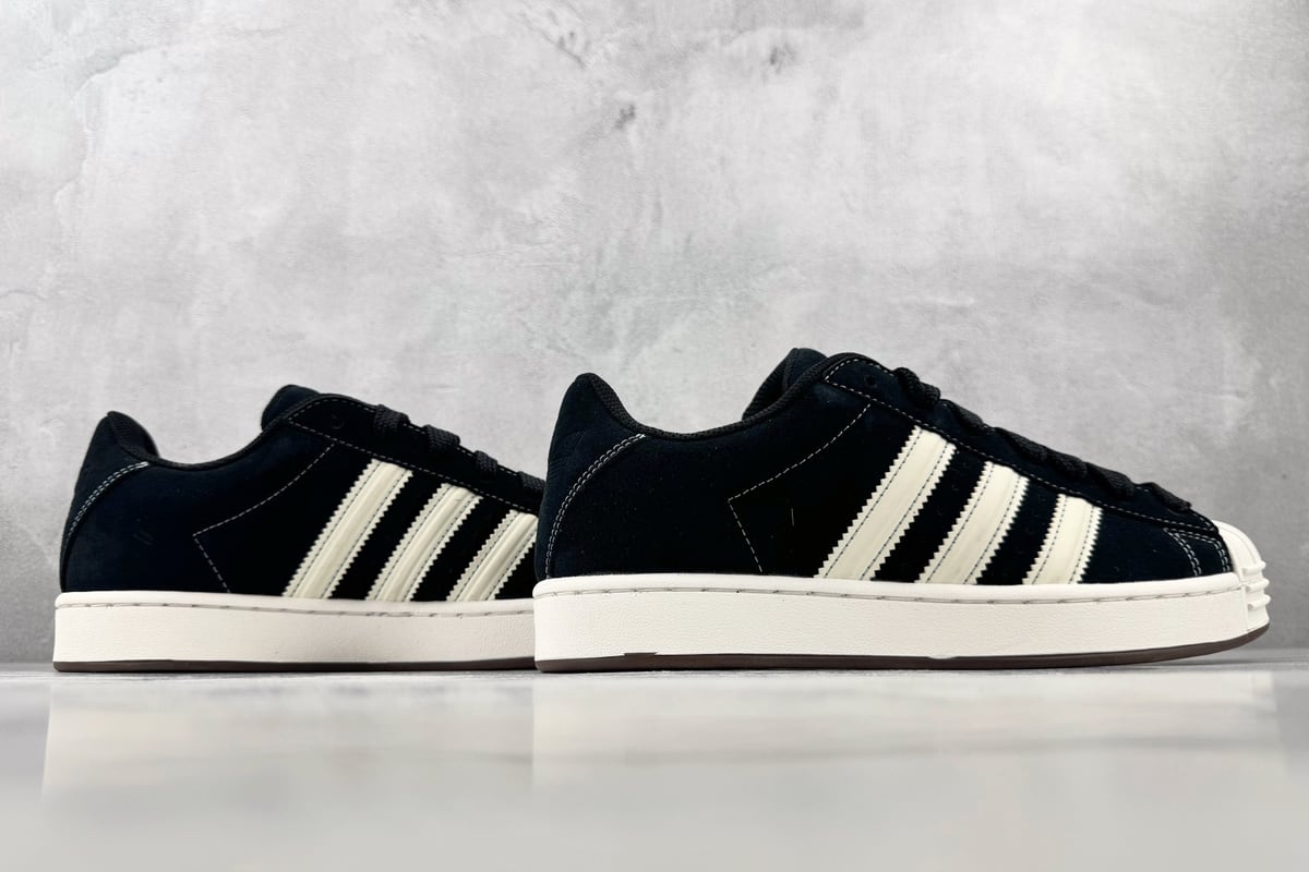 阿迪达斯 Adidas originals Superstar ST 黑白-实拍图6