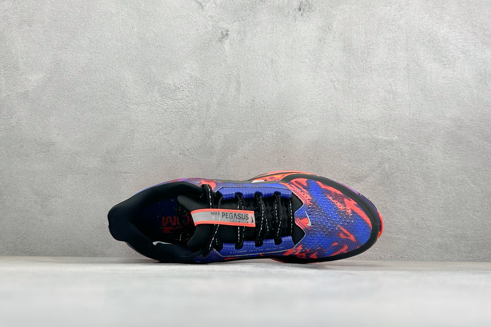 耐克 Nike Air Zoom Pegasus Premium 耐克紫蓝橙网面全掌气垫缓震跑鞋-实拍图3