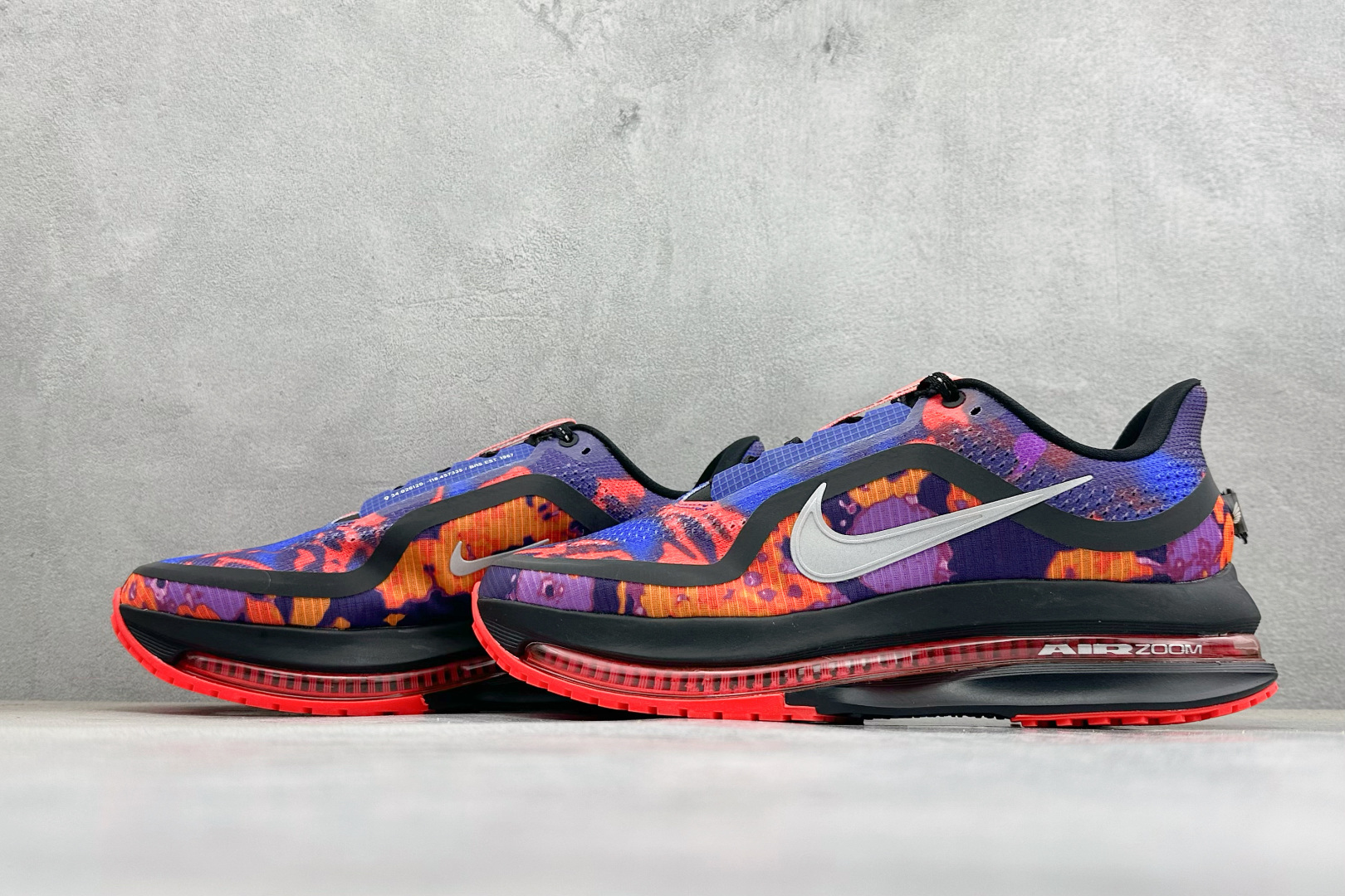 耐克 Nike Air Zoom Pegasus Premium 耐克紫蓝橙网面全掌气垫缓震跑鞋-实拍图5