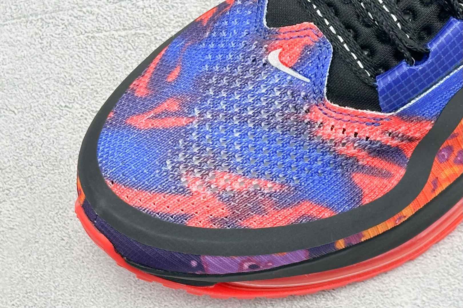 耐克 Nike Air Zoom Pegasus Premium 耐克紫蓝橙网面全掌气垫缓震跑鞋-实拍图7