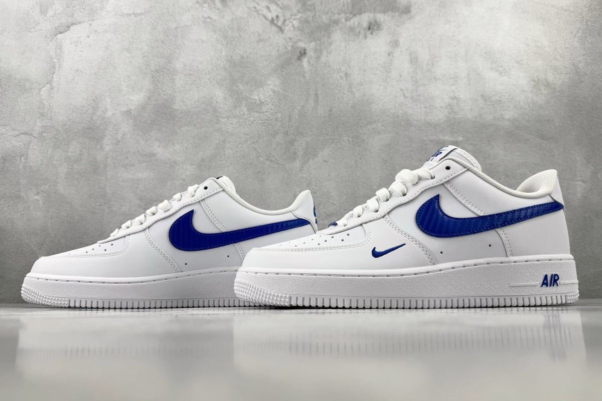 口碑之作 Nike Air Force 1 Game Royal 白蓝-实拍图5