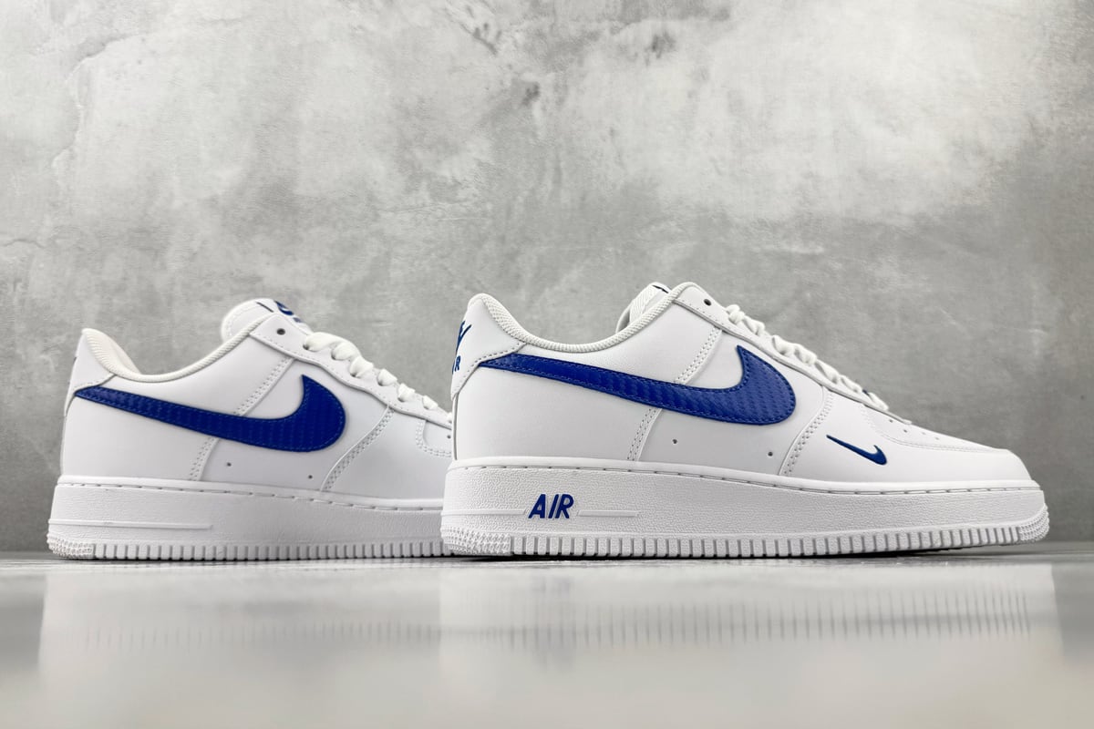 口碑之作 Nike Air Force 1 Game Royal 白蓝-实拍图6