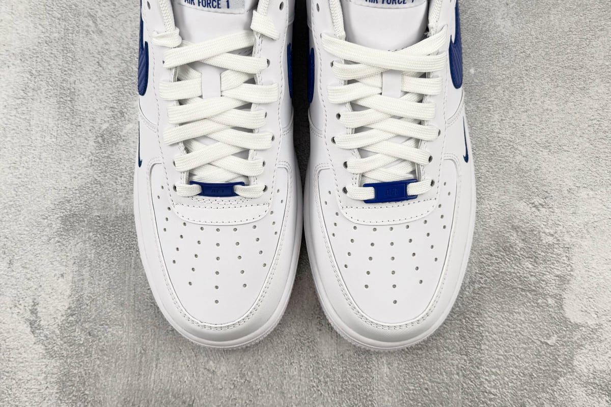 口碑之作 Nike Air Force 1 Game Royal 白蓝-实拍图7