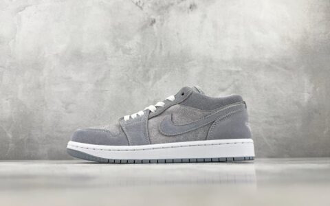综合版 Jordan Air Jordan 1 雾蓝灰 银蓝黑纯原版本 货号：IW0819-498