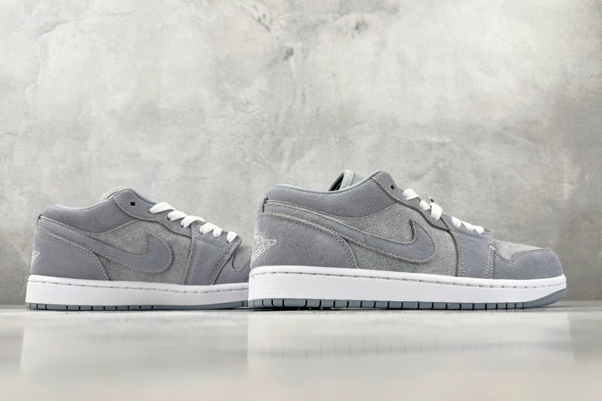 综合版 Jordan Air Jordan 1 雾蓝灰-实拍图6