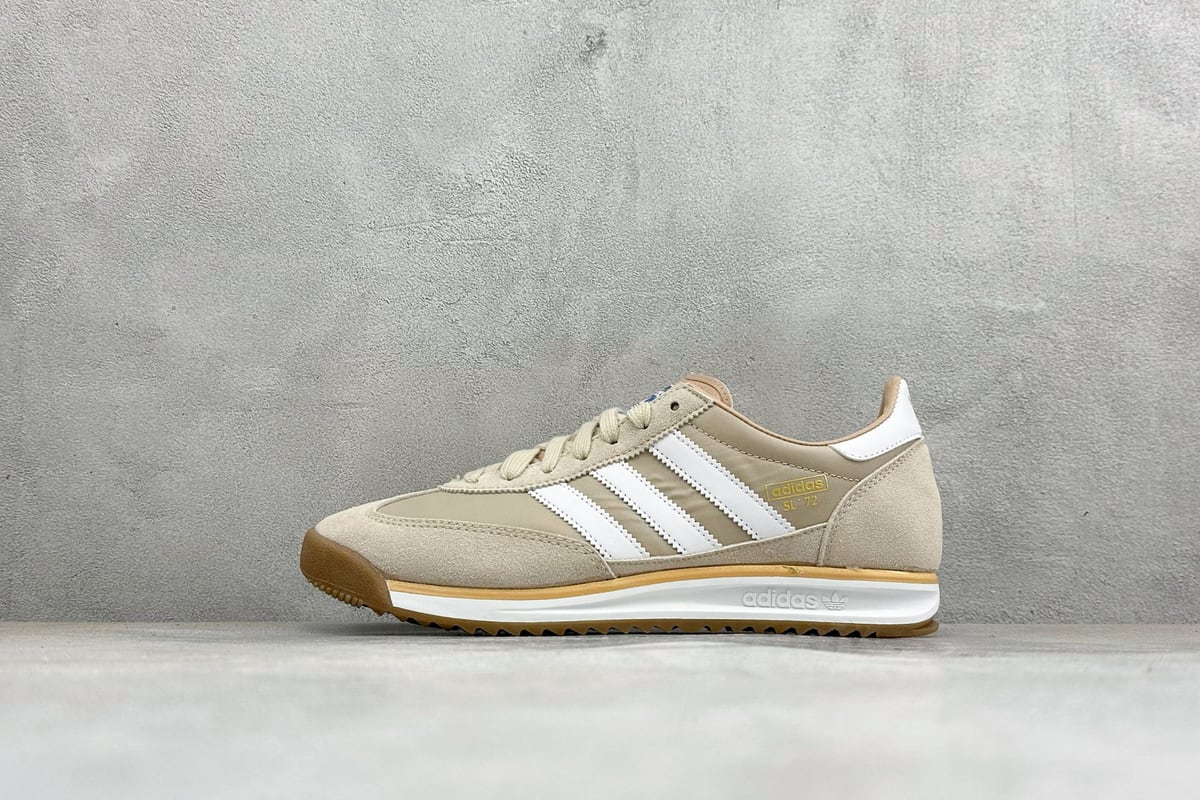 阿迪达斯 Adidas Originals SL 72 RS 休闲防滑耐磨低帮板鞋-实拍图1