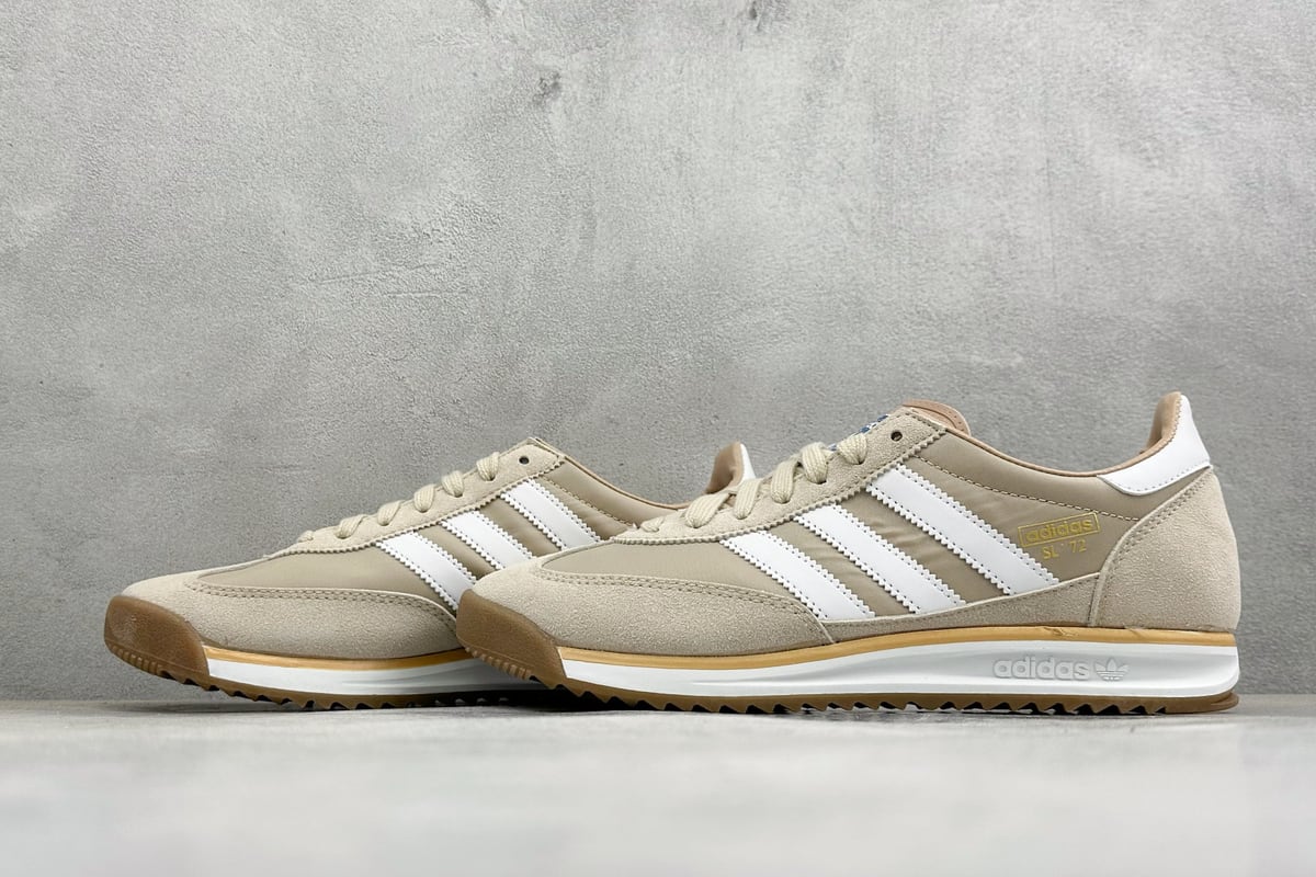 阿迪达斯 Adidas Originals SL 72 RS 休闲防滑耐磨低帮板鞋-实拍图5